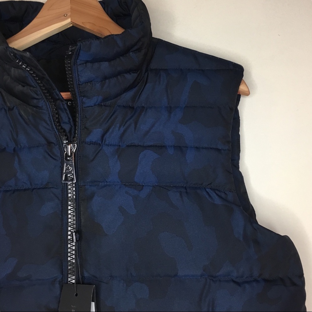 Jared Lang Sz S Down Filled Vest NWT